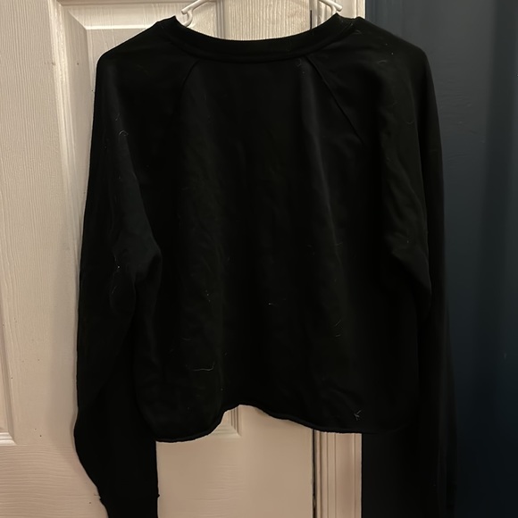 Pink Cropped Crew Neck - Picture 2 of 2